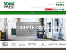 Tablet Screenshot of ebro.pl